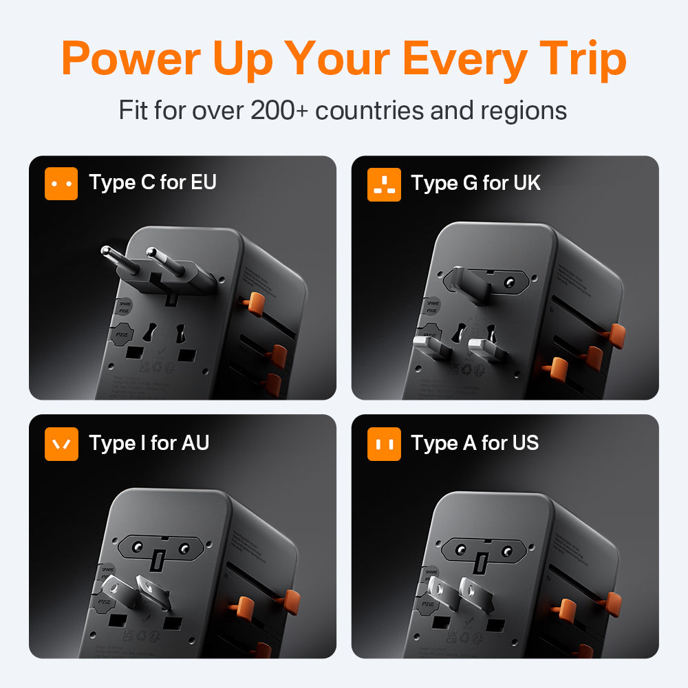 EXAN Voyager 205 Universal Travel Adapter