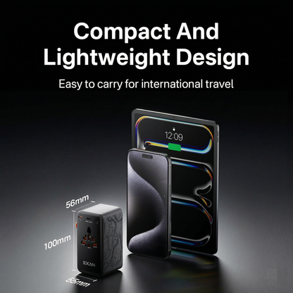 EXAN Voyager 205 Universal Travel Adapter